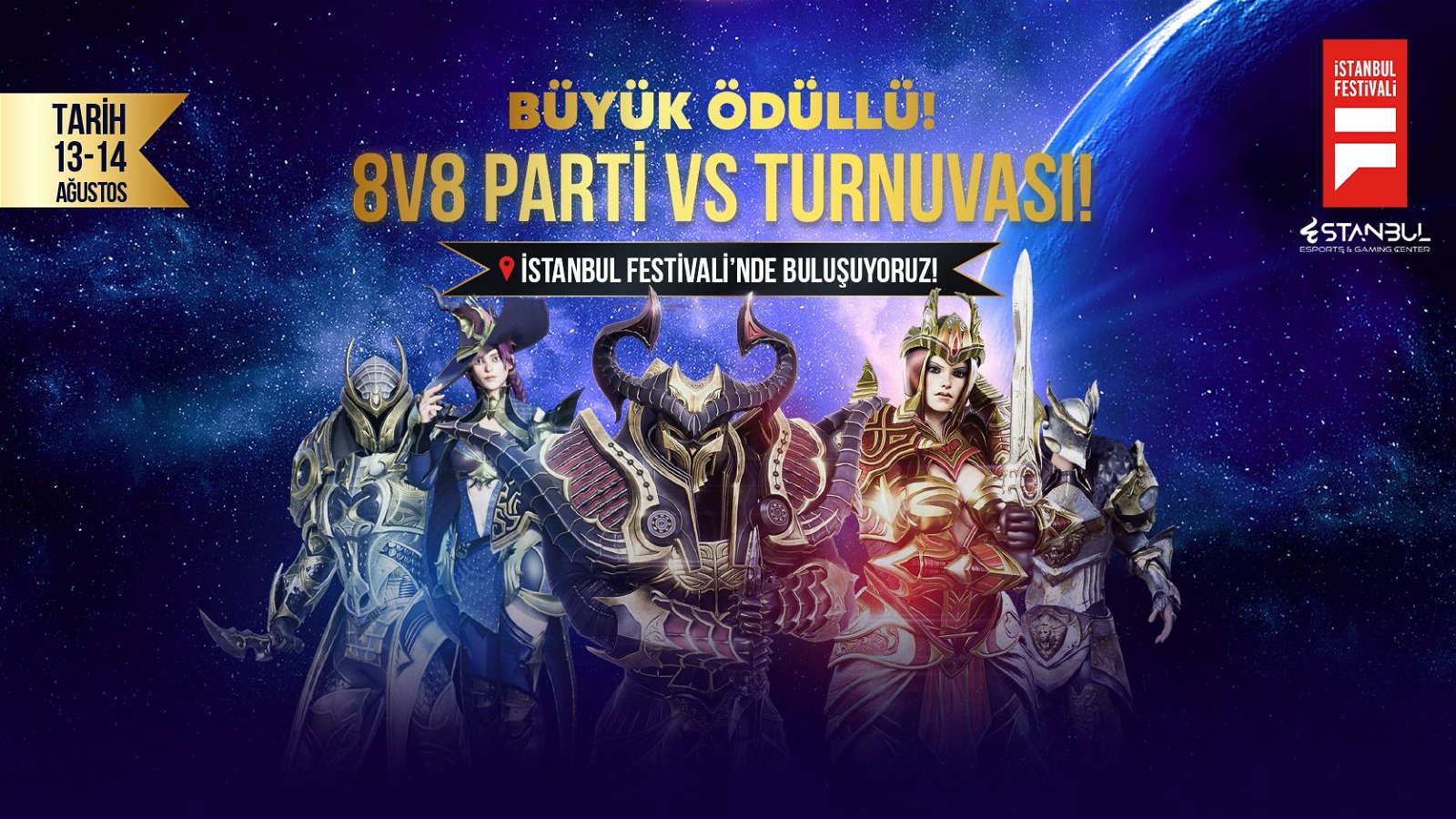 İstanbul Festivali - Büyük Ödüllü Party Vs Turnuvası Başlıyor!